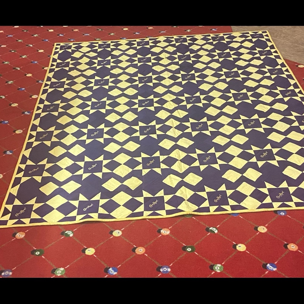 New handmade Crown Royal Quilt